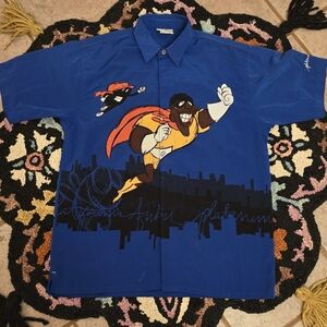 🔥🔥Platinum FUBU Men's BUTTON UP size M 🔥🔥